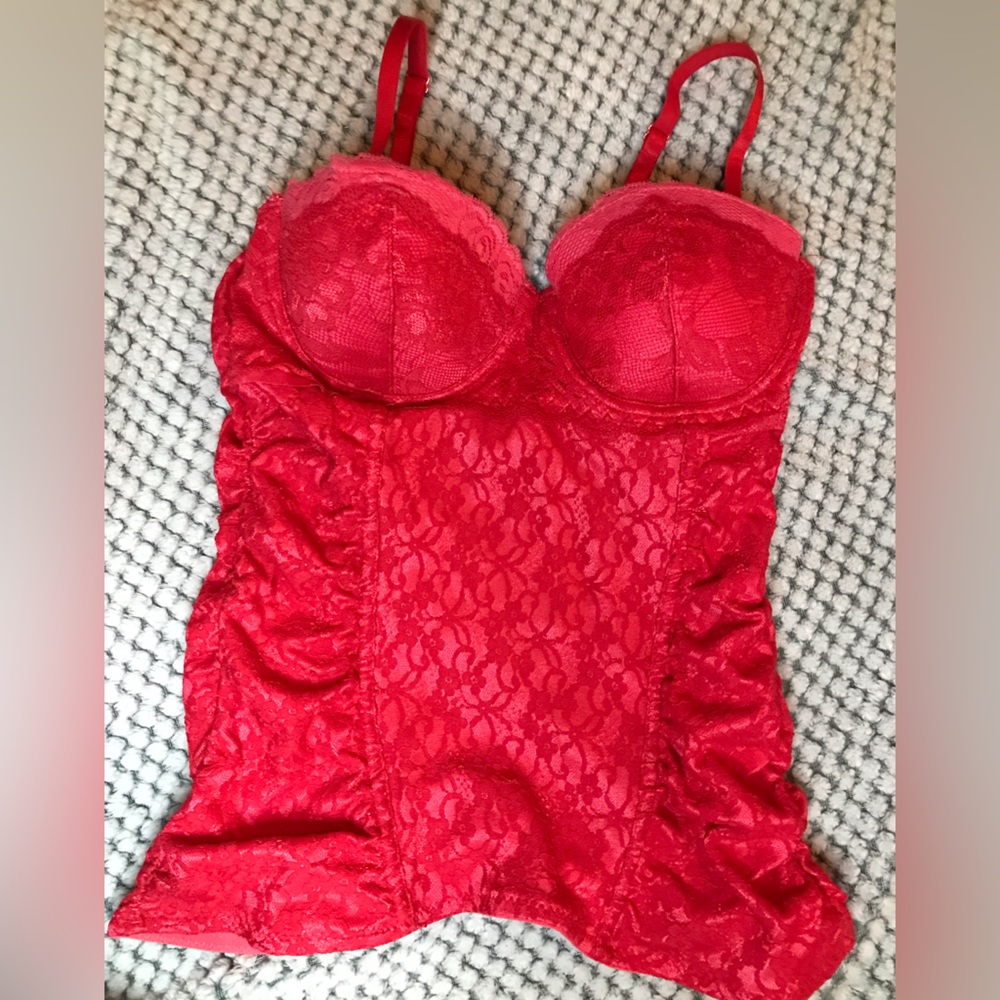 💗3/$15 Corset style top lace push up y2k lingerie sexy trendy